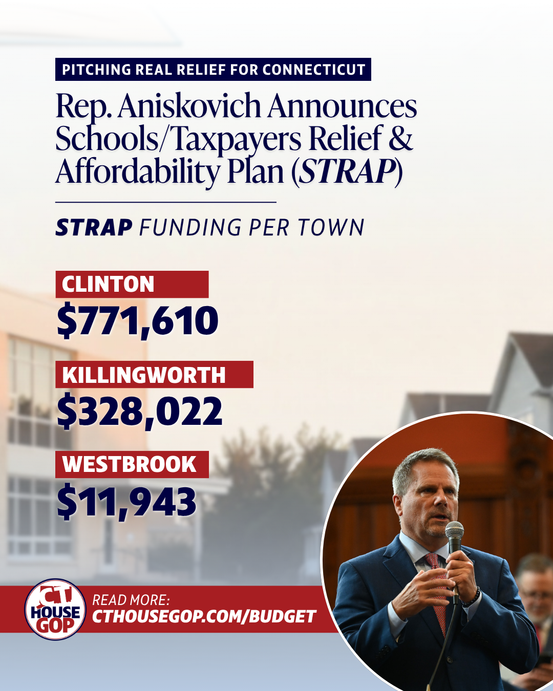 CT House Republicans Unveil “Pathway to Affordability” Budget Plan